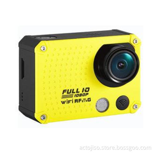 Custom 60m Waterproof Full HD 60fps 1080P Action Camera / W